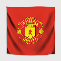 Скатерть для стола Камбек Юнайтед это Манчестер юнайтед, цвет: 3D-принт