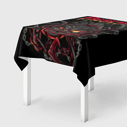 Скатерть для стола Дота 2 Пудж Свежее мясо dota 2, цвет: 3D-принт — фото 2