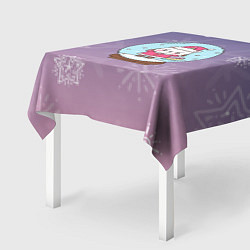 Скатерть для стола Happy New Year 2022 Сat 3, цвет: 3D-принт — фото 2