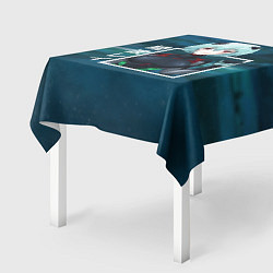 Скатерть для стола Евангелион Neon Genesis Evangelion, Рей Аянами, цвет: 3D-принт — фото 2