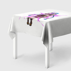 Скатерть для стола Аркейн Джинкс 1, цвет: 3D-принт — фото 2