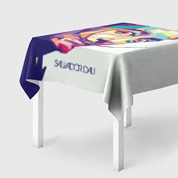Скатерть для стола Salvador Dali - pop art, цвет: 3D-принт — фото 2
