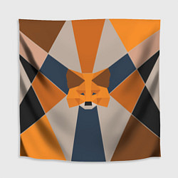 Скатерть для стола Metamask Крипто лиса, цвет: 3D-принт