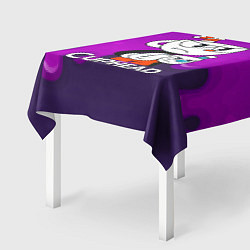Скатерть для стола Недовольная чашечка cuphead, цвет: 3D-принт — фото 2