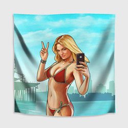 Скатерть для стола GTA Beach girl, цвет: 3D-принт