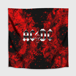 Скатерть для стола AC DC Rock N Roll, цвет: 3D-принт