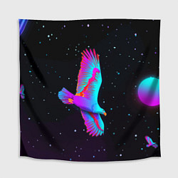 Скатерть для стола Eagle Space Neon, цвет: 3D-принт