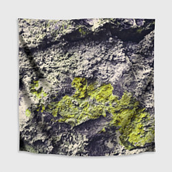Скатерть для стола Каменная Стена С Мхом, цвет: 3D-принт