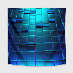 Скатерть для стола BLUE SQUARES, цвет: 3D-принт