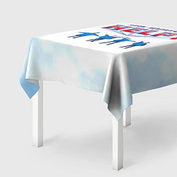 Скатерть для стола The Beatles Help!, цвет: 3D-принт — фото 2