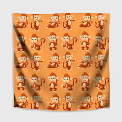 Скатерть для стола Funny monkeys, цвет: 3D-принт