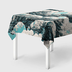 Скатерть для стола Облачные узоры, цвет: 3D-принт — фото 2