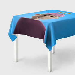 Скатерть для стола Lil Peep С Нимбом, цвет: 3D-принт — фото 2