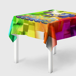 Скатерть для стола Sonic Colours - Hedgehog - Video game, цвет: 3D-принт — фото 2