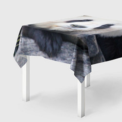 Скатерть для стола Панда отдыхает, цвет: 3D-принт — фото 2
