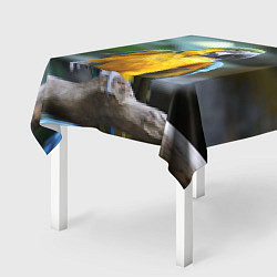 Скатерть для стола Красавец попугай, цвет: 3D-принт — фото 2