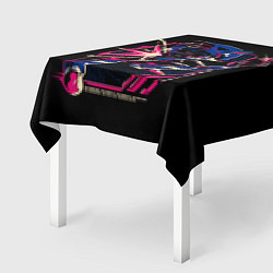 Скатерть для стола Кибер-Соник с алмазом, цвет: 3D-принт — фото 2