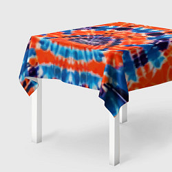 Скатерть для стола Яркий стиль тай дай, цвет: 3D-принт — фото 2