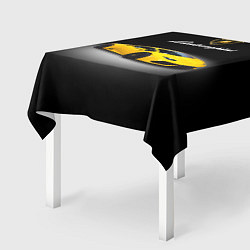 Скатерть для стола Спорткар Lamborghini Aventador, цвет: 3D-принт — фото 2