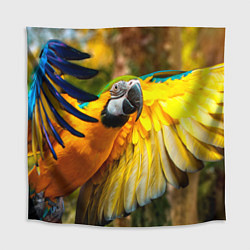 Скатерть для стола Взлёт попугая, цвет: 3D-принт