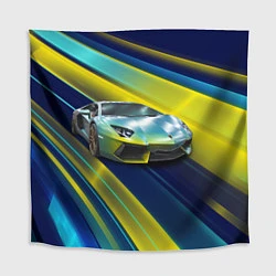 Скатерть для стола Суперкар Lamborghini Reventon, цвет: 3D-принт