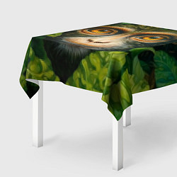 Скатерть для стола Обезьянка в джунгли, цвет: 3D-принт — фото 2