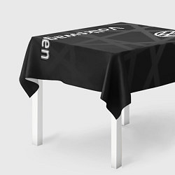 Скатерть для стола Volkswagen - classic black, цвет: 3D-принт — фото 2