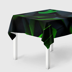 Скатерть для стола Juventus black green logo, цвет: 3D-принт — фото 2
