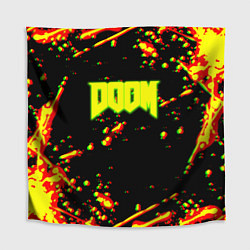 Скатерть для стола Doom огненный марс блики, цвет: 3D-принт