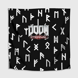 Скатерть для стола Doom Eternal mars symbol demon, цвет: 3D-принт