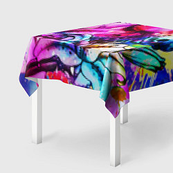 Скатерть для стола Я единорог, цвет: 3D-принт — фото 2