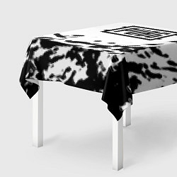 Скатерть для стола PUBG black color splash game, цвет: 3D-принт — фото 2