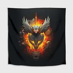 Скатерть для стола Огненный символ орла, цвет: 3D-принт