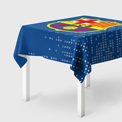 Скатерть для стола Футбольный клуб Барселона - логотип крупный, цвет: 3D-принт — фото 2