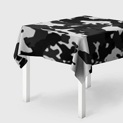 Скатерть для стола Камуфляж серый, цвет: 3D-принт — фото 2