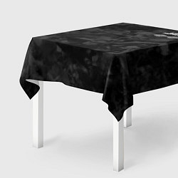 Скатерть для стола Arctic Monkeys - серый тайдай, цвет: 3D-принт — фото 2