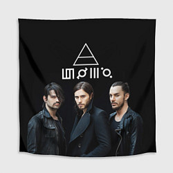 Скатерть для стола 30 seconds to mars, цвет: 3D-принт