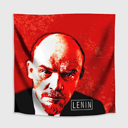 Скатерть для стола Red Lenin, цвет: 3D-принт