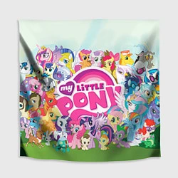 Скатерть для стола My Little Pony, цвет: 3D-принт