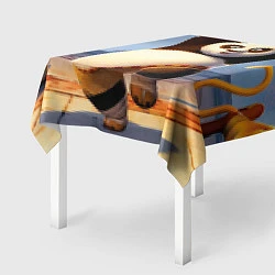Скатерть для стола Кунг фу панда, цвет: 3D-принт — фото 2