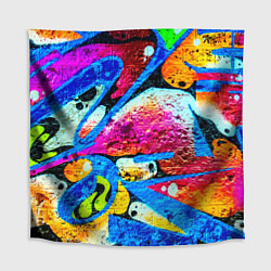 Скатерть для стола Граффити, цвет: 3D-принт