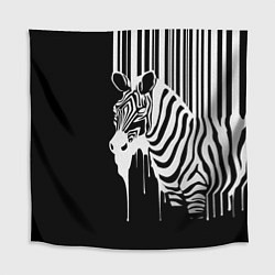 Скатерть для стола Жидкая зебра, цвет: 3D-принт
