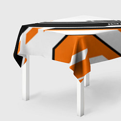 Скатерть для стола CS:GO - Asiimov P90 Style, цвет: 3D-принт — фото 2