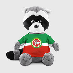 Игрушка-енот Татарстан: флаг цвета 3D-серый — фото 1