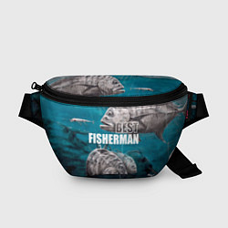Поясная сумка Best fisherman, цвет: 3D-принт