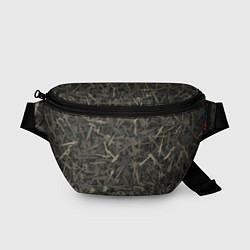 Поясная сумка Камуфляж с холодным оружием, цвет: 3D-принт