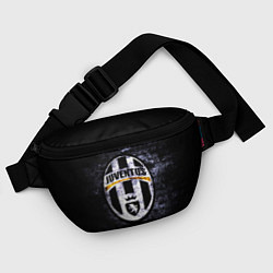 Поясная сумка Juventus: shadows, цвет: 3D-принт — фото 2