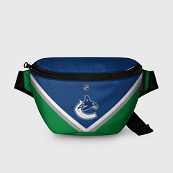Поясная сумка NHL: Vancouver Canucks, цвет: 3D-принт
