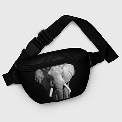 Поясная сумка Старый слон, цвет: 3D-принт — фото 2