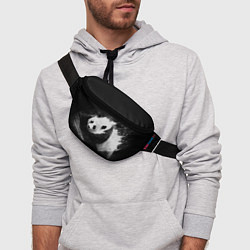 Поясная сумка Молочная панда, цвет: 3D-принт — фото 2